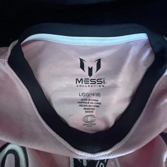 Pink Messi Graphic T-Shirt - Picture 3 of 3